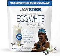 Vista 6 de JAYROBB Proteína de clara de huevo sin sabor, 24 onzas, bolsa de 1.5 libras