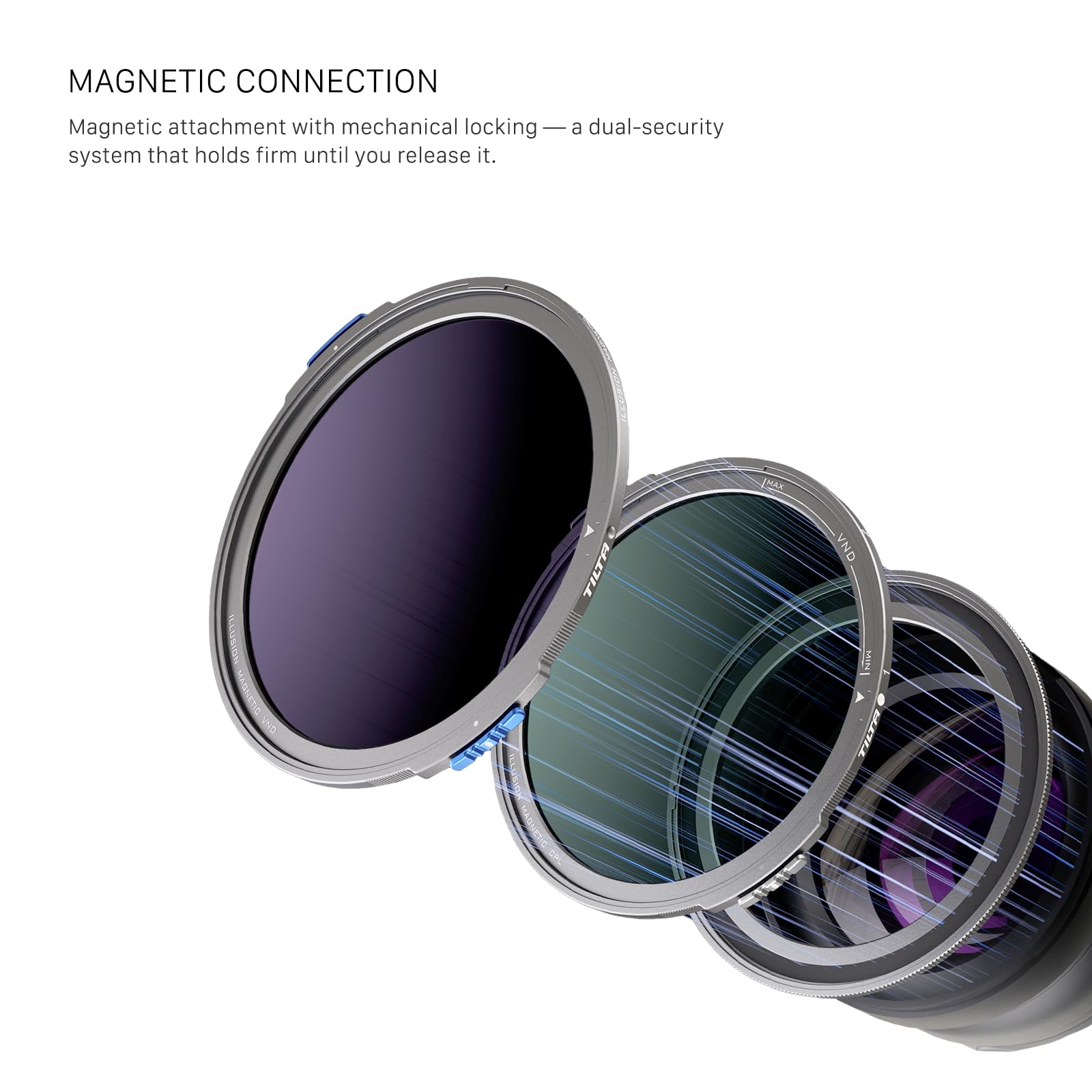 Tilta Portafiltri Magnetico Illusion Doppio da 95 mm TF-MFH-D95