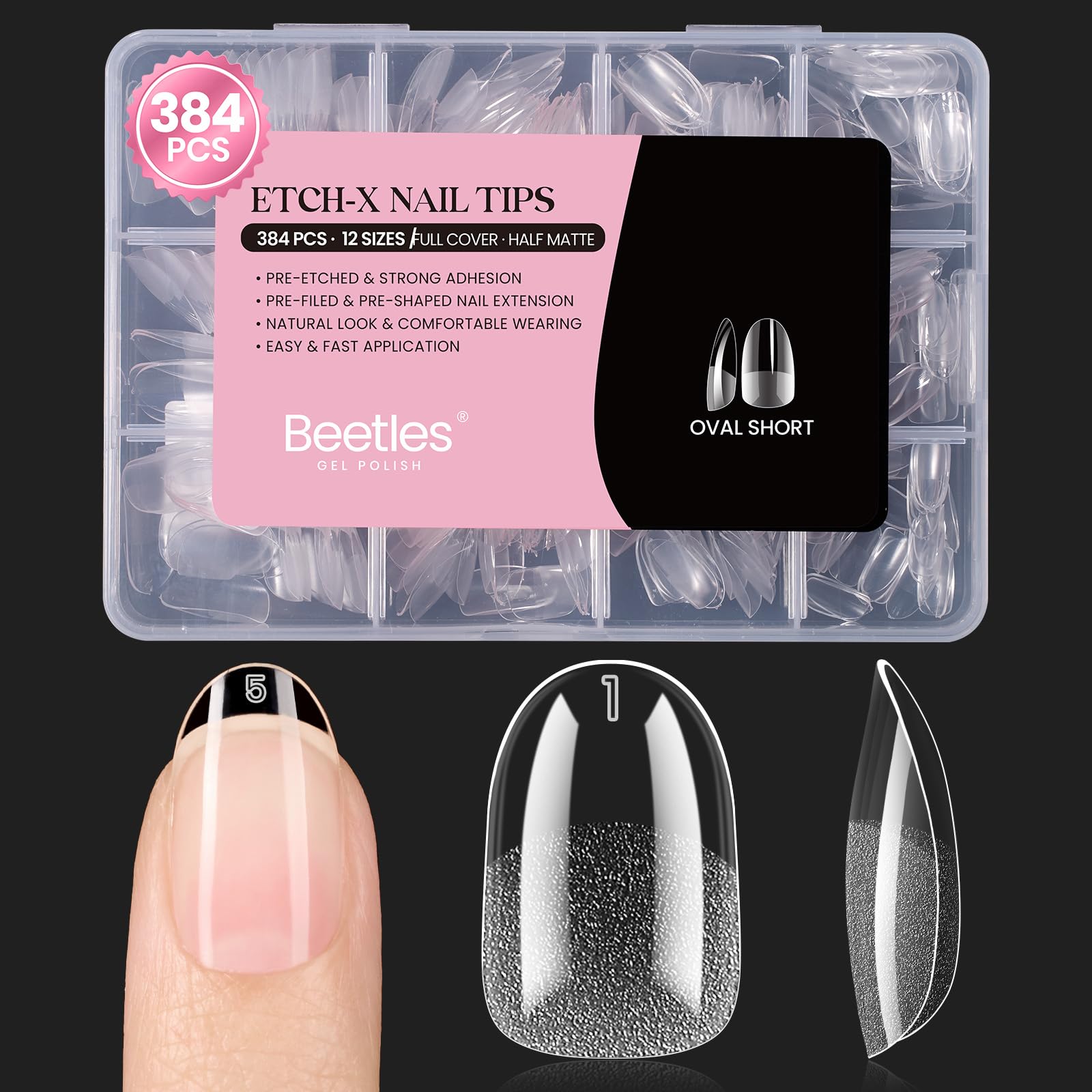 Beetles Gel Nail Glue Kit - Extend & Decorate Nails -18