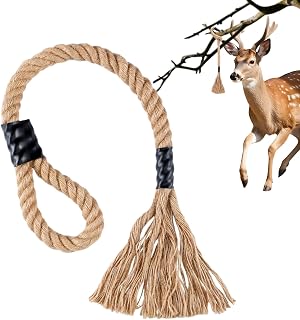 Deer Scent Rope - Natural Odor Attractant, Extended Release Wildlife Hunting Aid | Effective Whitetail Attractant, Outdoor Lure System, Effective and Doe Dispersal Rope for Whitetail Deer
