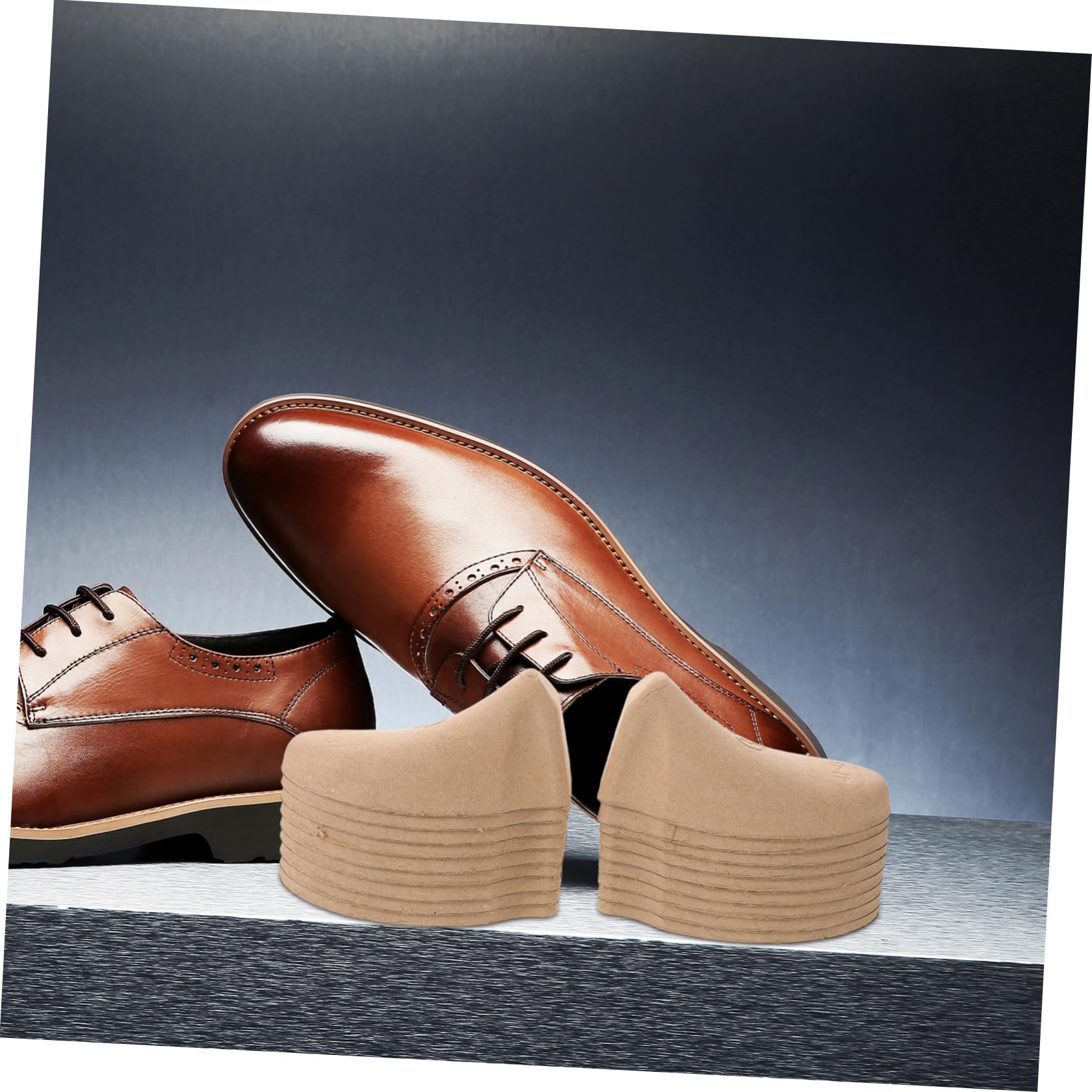 Operitacx Modellatore per Scarpe Eu 41-43 50 Paia in Polpa di Cellulosa Supporto Antirughe per Scarpe da Ginnastica Uomo Accessori per Lavanderia a Secco
