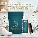 Shoe DP Gel 200ML with Brush Shoe Cleaner Kit for Sneakers and White Shoes with Cleaning Brush Premium Sneaker Cleaner Kit for Leather Sports Casual Shoes for Men and Women Deep Cleaning Shoe Care gallery image