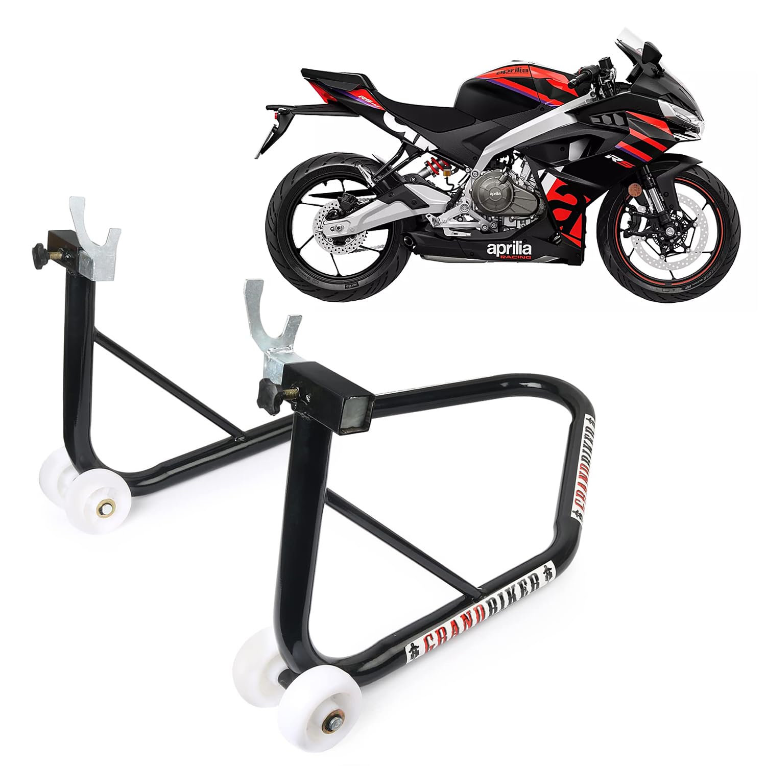 Rear Paddock Stand Dolly Compatible With Aprilia RS 660 / 250 / 125 M1R ✓ Buy Now