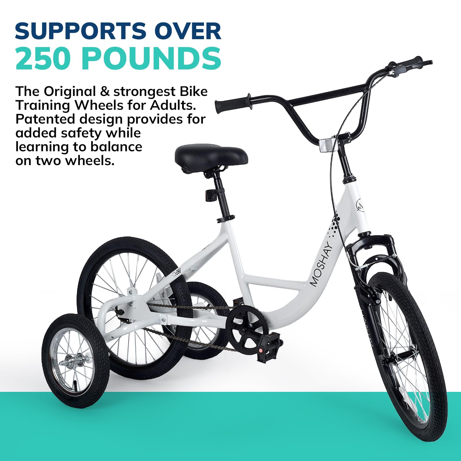 MOSHAY 20" Adaptive Fat Training Wheel Bike