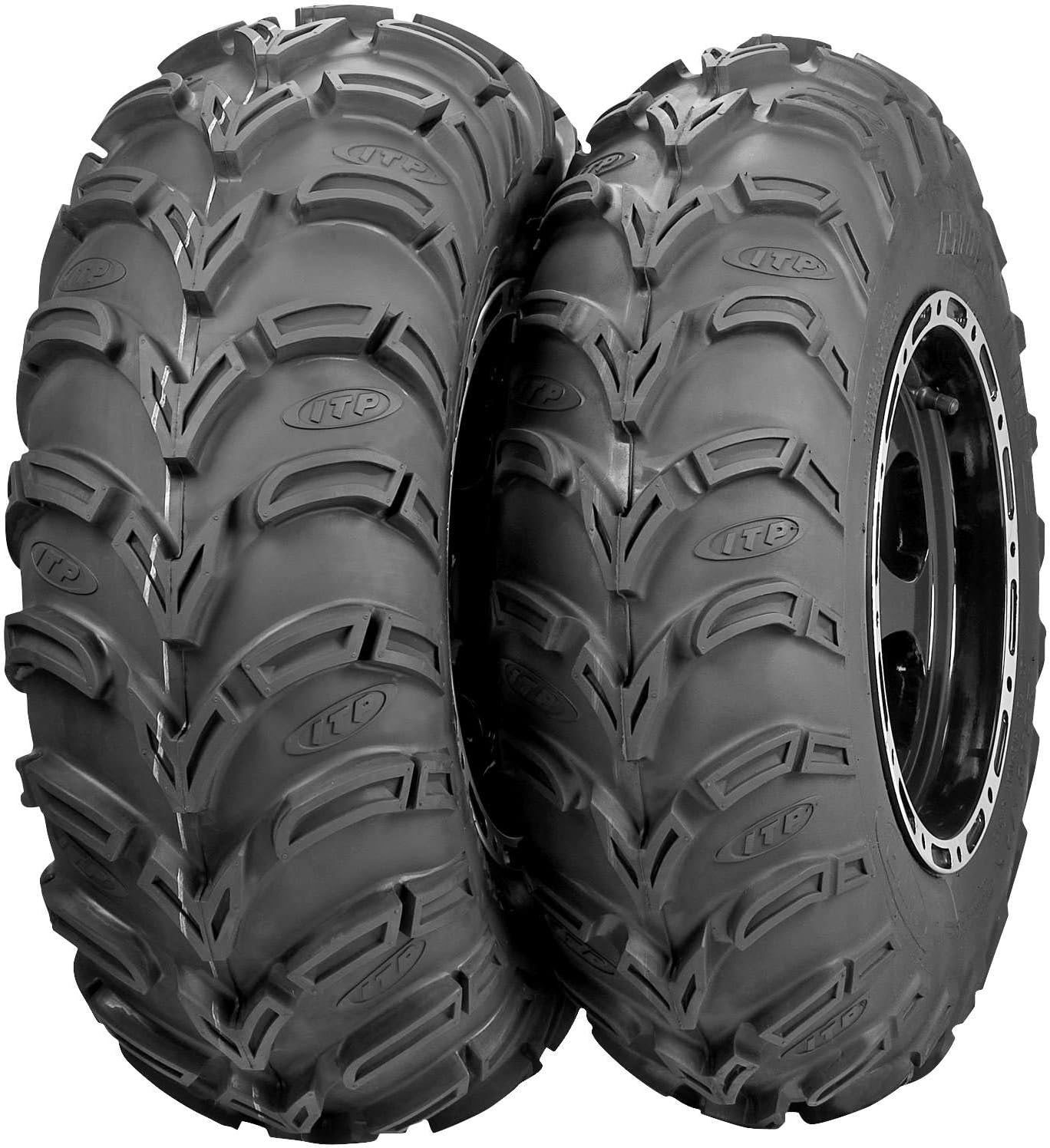 Pair of ITP Mud Lite (6ply) ATV Tires 22x11-8 (2)