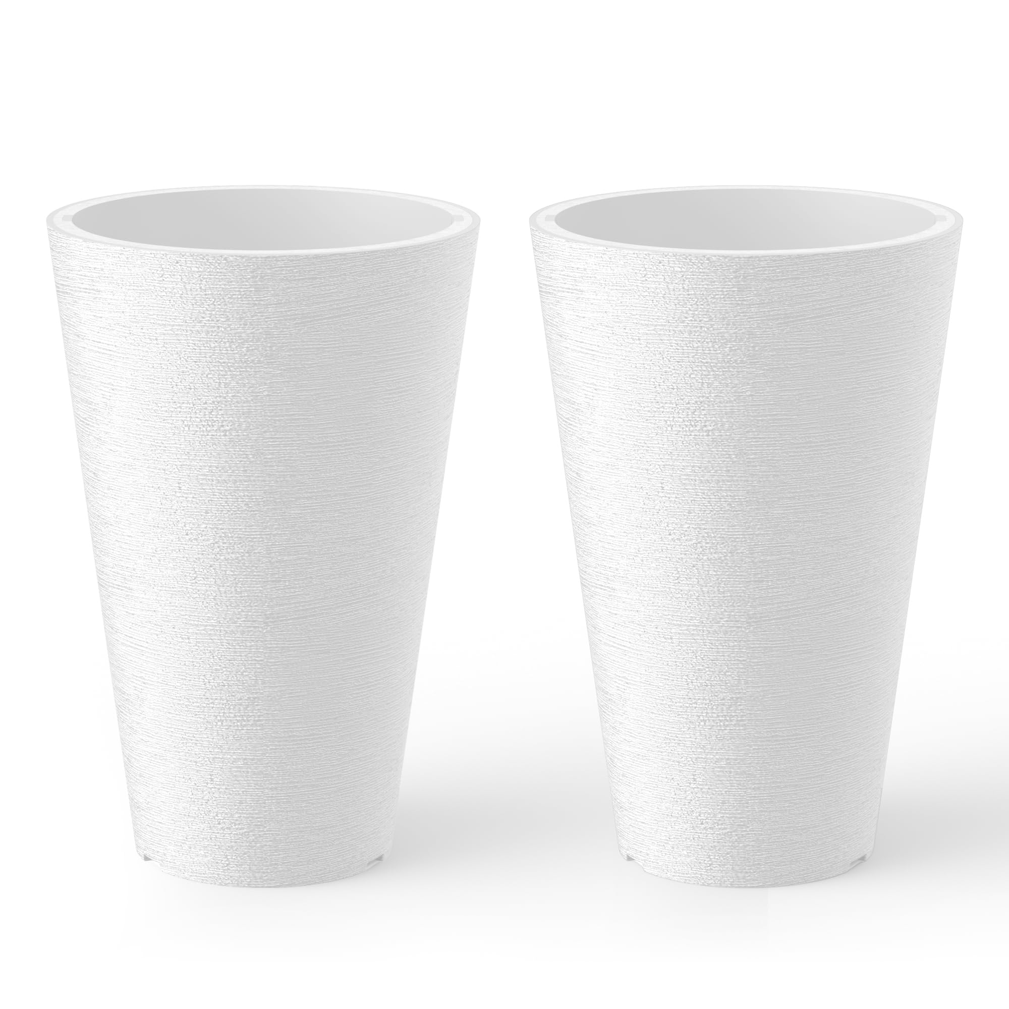 Kante Tall Round Planter Set of 2