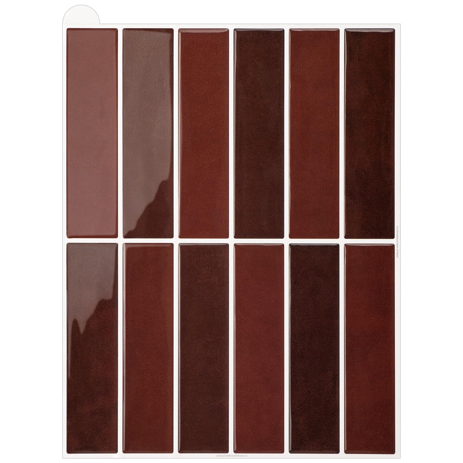 Self-Adhesive Backsplash Tile Marble Wall Panels Decor