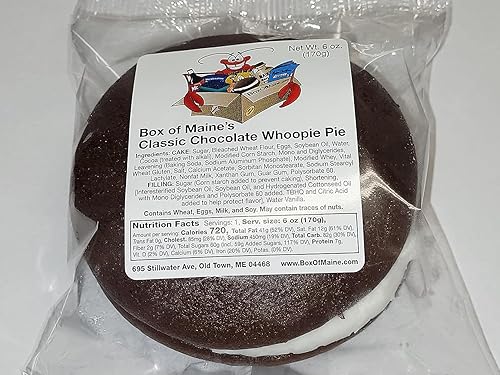 Miniatura 3 de Box of Maine Made Classic Whoopie Pies - Arce, 8 unidades