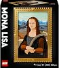 LEGO ART Mona Lisa 31213 - Decorative Collectible and Exhibitable Leonardo da Vinci Painting Production Set for Adults, Birthday Gift Idea (1503 Pieces)