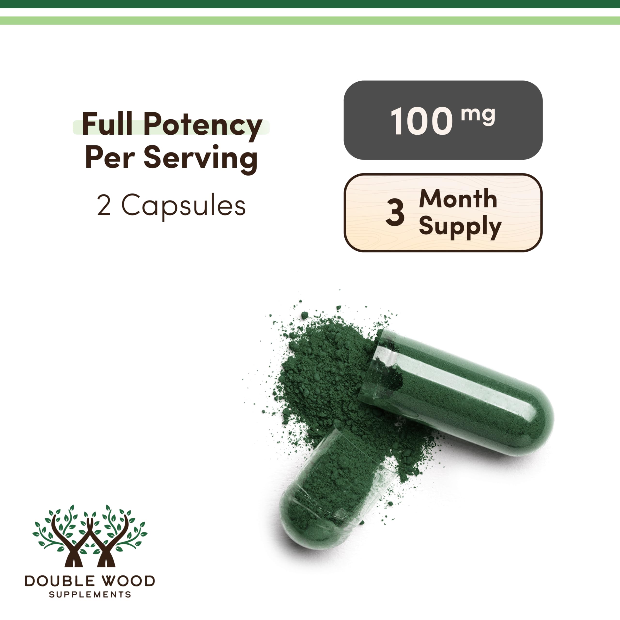Chlorophyll 100mg, Supports Internal Freshness + Digestion, 90 Capsules — Amazon image 6
