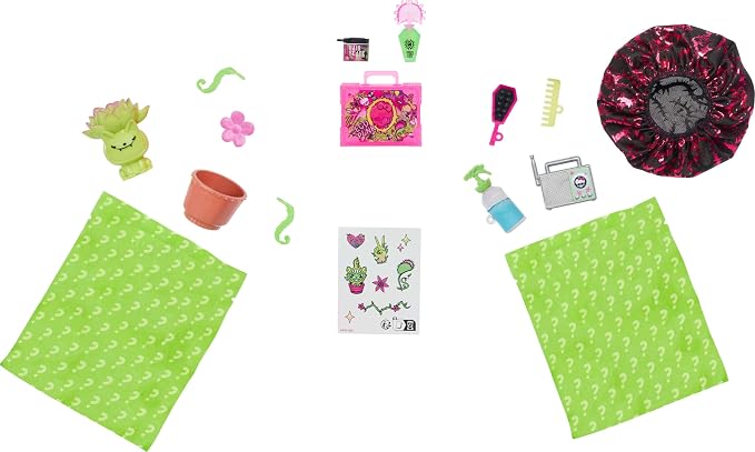 Muñeca Monster High Self-Scare Secrets Venus McFlytrap y accesorios miniatura 5