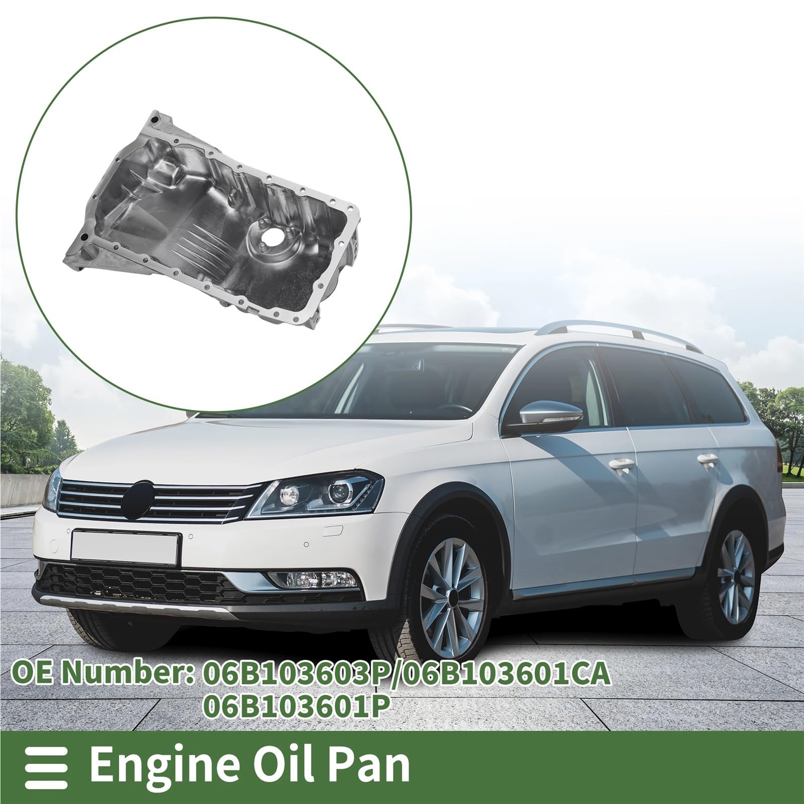 Coppa dell'olio‌ Per Volkswagen PASSAT Aluminum
