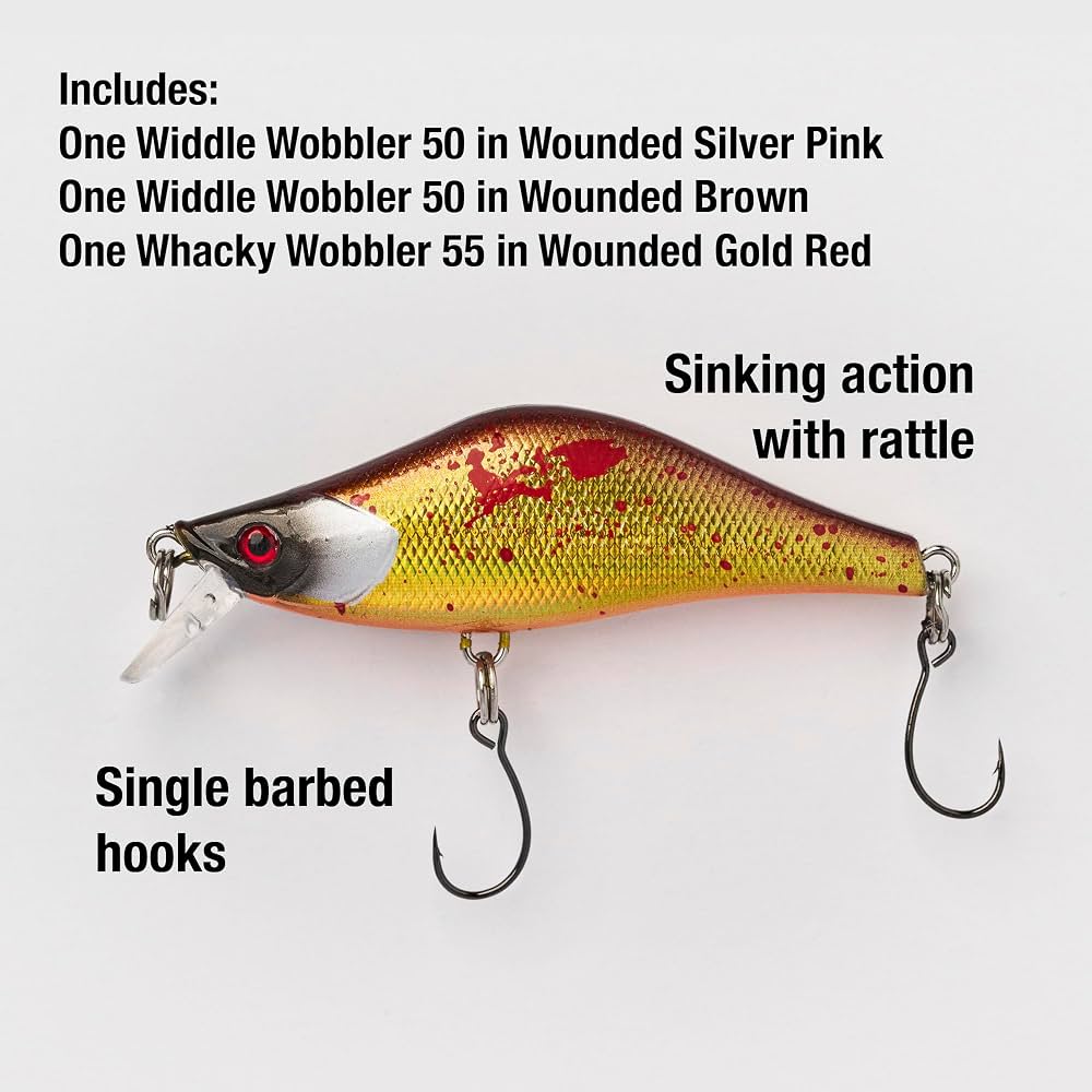 Amazon.com: Neverskunk Wobbler Variety 3 Pack – Ultralight Wobble