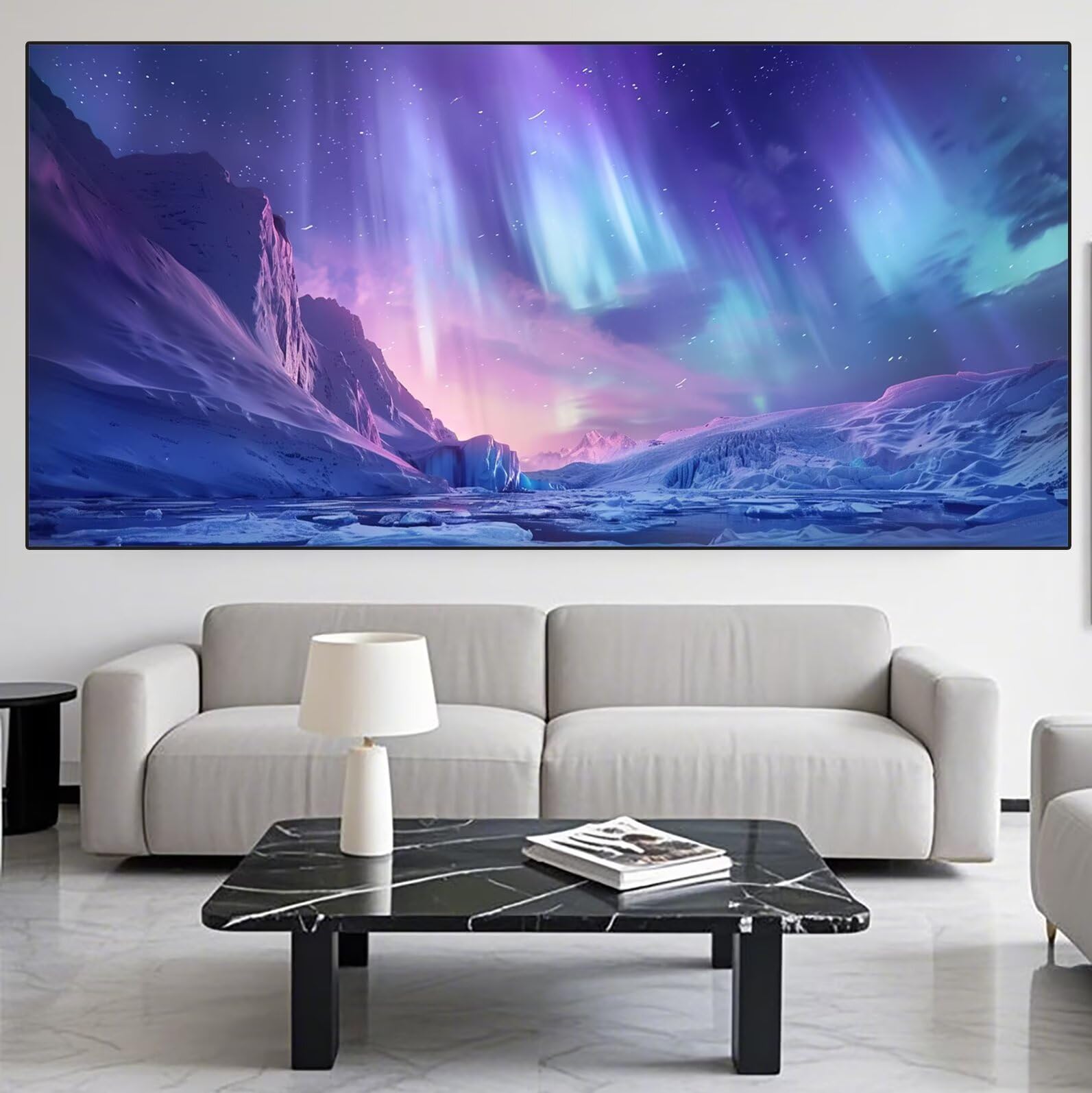 Aurora Diamond Art Mountain Diamond Painting Arts and Crafts dla dorosłych, zestawy do malowania diamentami 5D, dorosłych, Crysta, haft krzyżykowy, zestaw do haftowania DIY dla początkujących