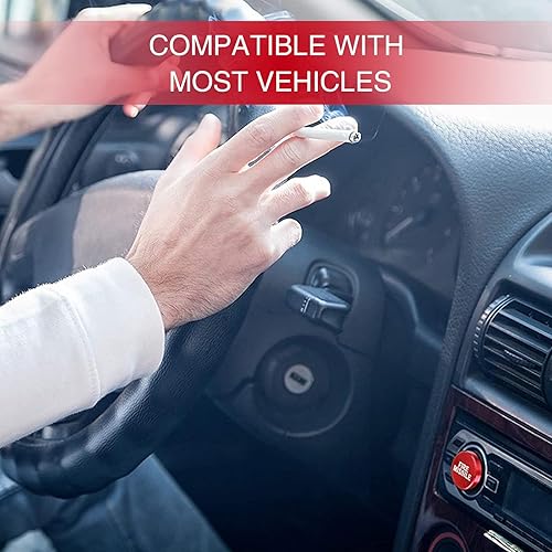 Miniatura 4 de 2 fundas de botón de metal para encendedor de cigarrillos de automóvil, reemplazo de cubierta decorativa para encendedor de cigarrillos, enchufe