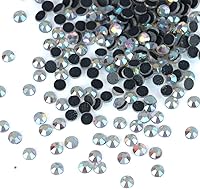 Vista 57 de 1440 piezas de diamantes de imitación termoadhesivos SS20 color púrpura2 con parte posterior plana, gemas de cristal de vidrio para ropa, camisas