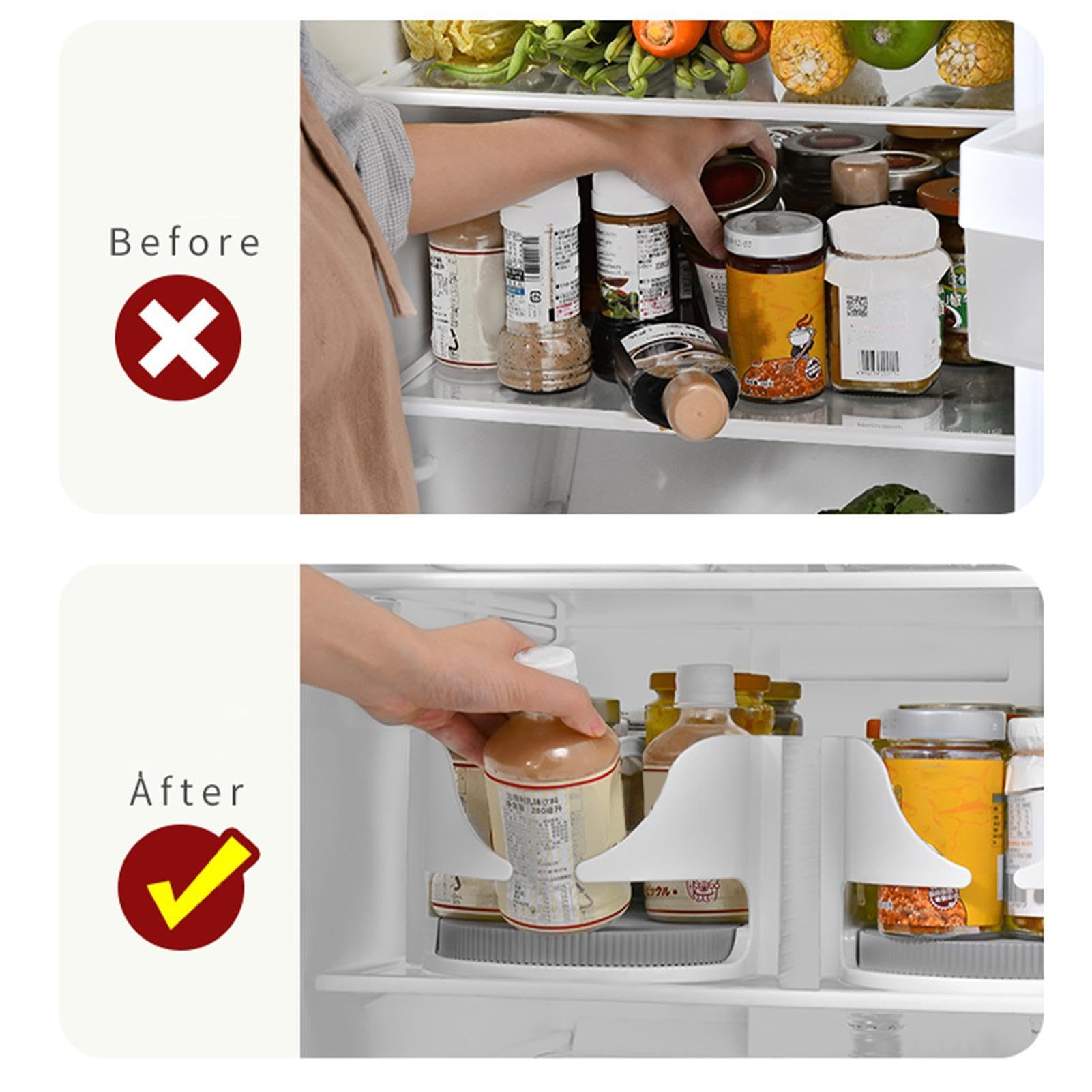 Étagère à épices rotative – Organiseur d'armoire de cuisine, boîte de rangement à épices | Étiquettes effaçables, étagère à épices coulissante robuste pour épices, organisateur carrousel carré
