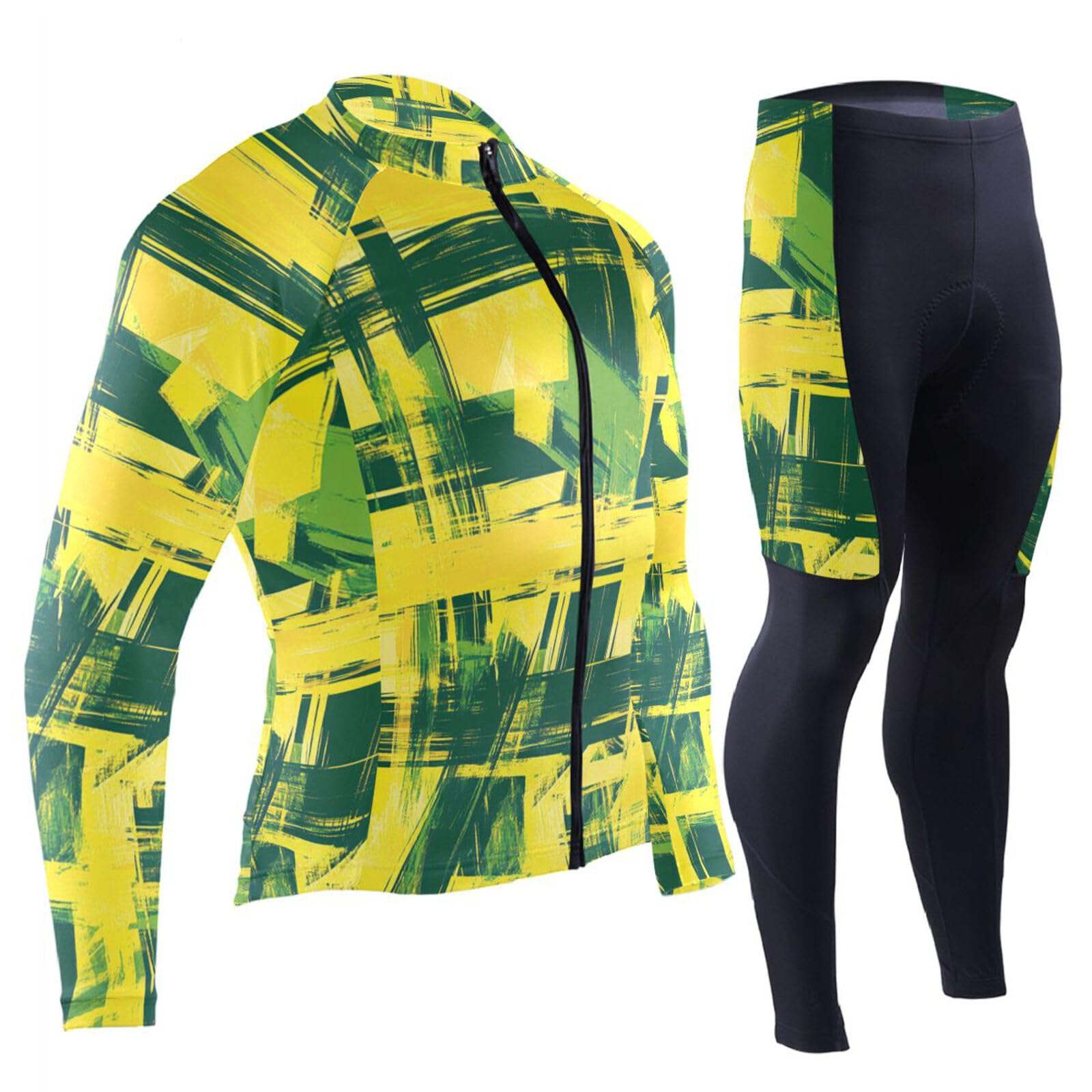 Herren Radtrikot mit Taschen Windbreaker Radtrikot Kurzarm 3D Gepolstert