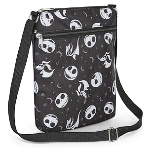 Disneycrossbodybagsforwomennightmarebeforechristmasgiftjackskellingtonmovieblackvegansmallslingbagtravelpurseeverydayhalloweenpassportadultsteens Urban Country Home Decor Disney crossbody bags for women nightmare before christmas gift jack skellington movie black vegan small sling bag travel purse everyday halloween passport adults teens urban country home decor