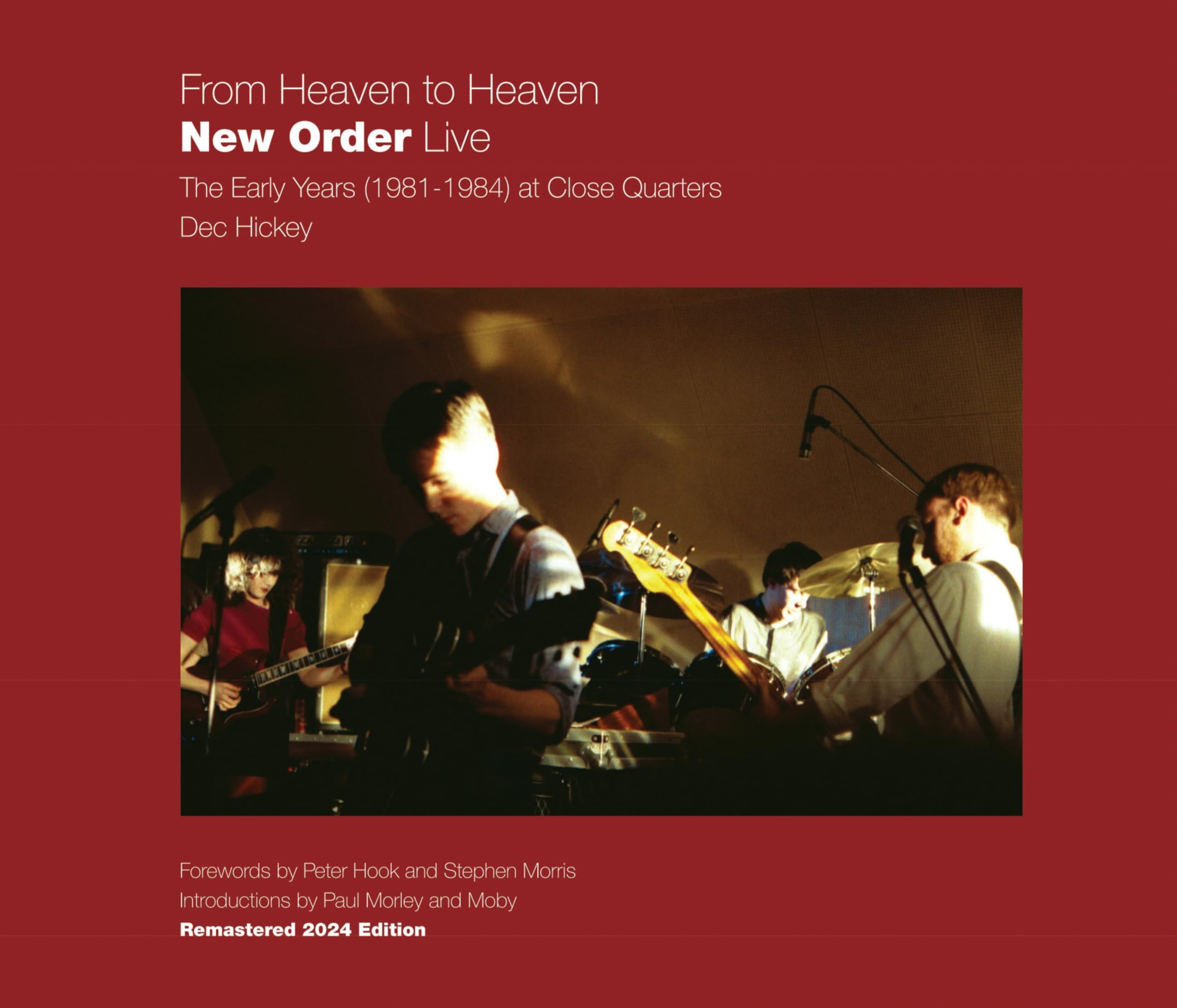 New Order Live 1981-1984 livre de collection pour votre salon