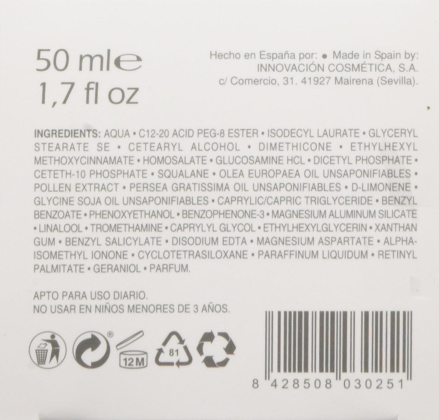 Delicalia Crema Hidratante i (Pieles Sensibles Tendentes a Secas) - 50 ml