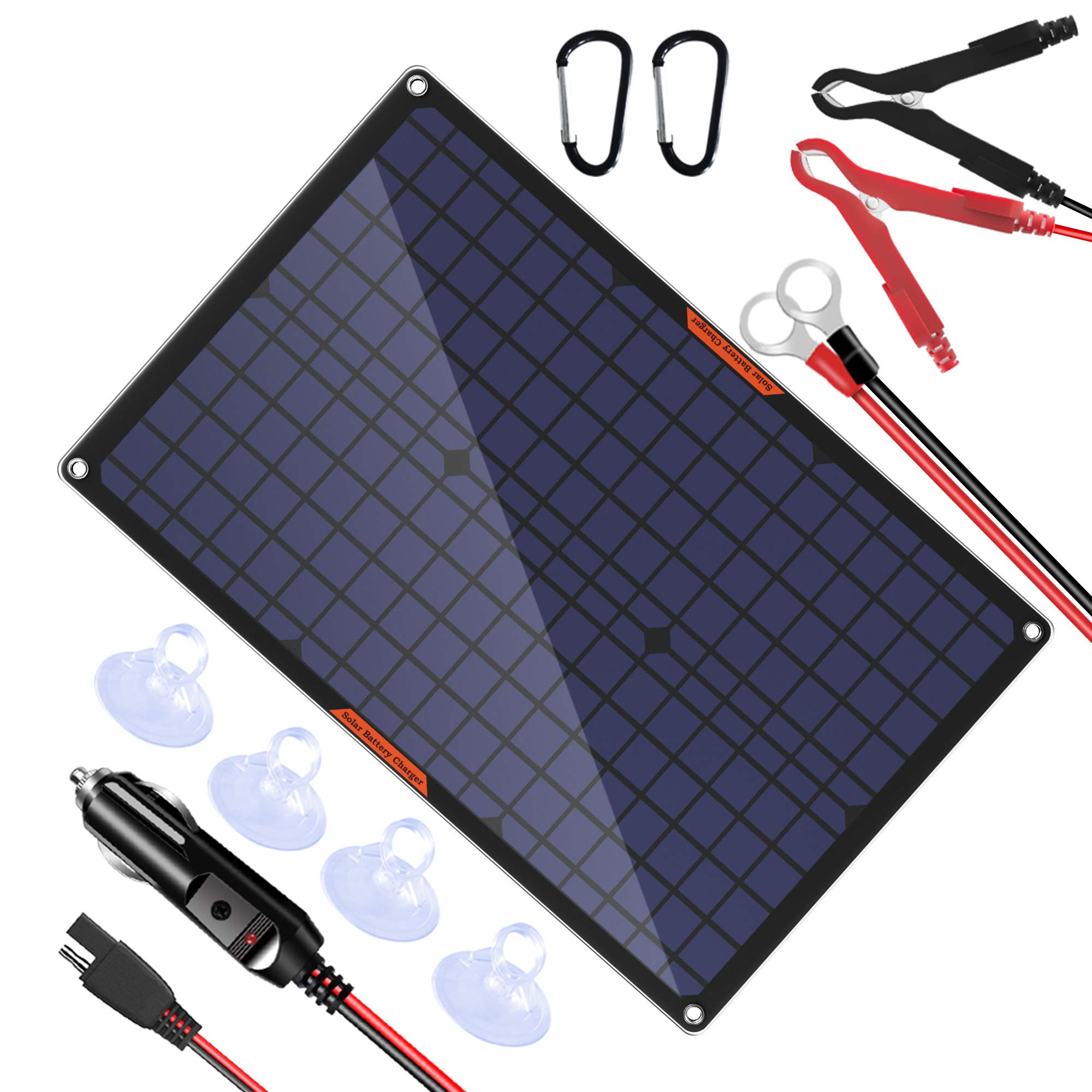 Buy OYMSAE 30 Watt 12 Volt Solar Panel Solar Trickle Charger 30W 12V