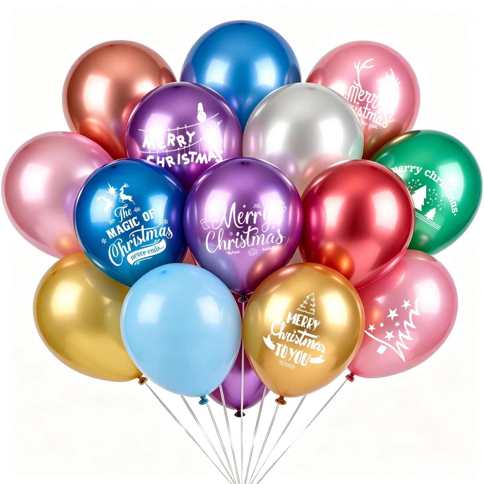 Personalised Balloons | Custom with Logo and Text | Balloons with Personalised Designs | Ideal for Birthday Parties, Weddings and Graduations (Style 4)