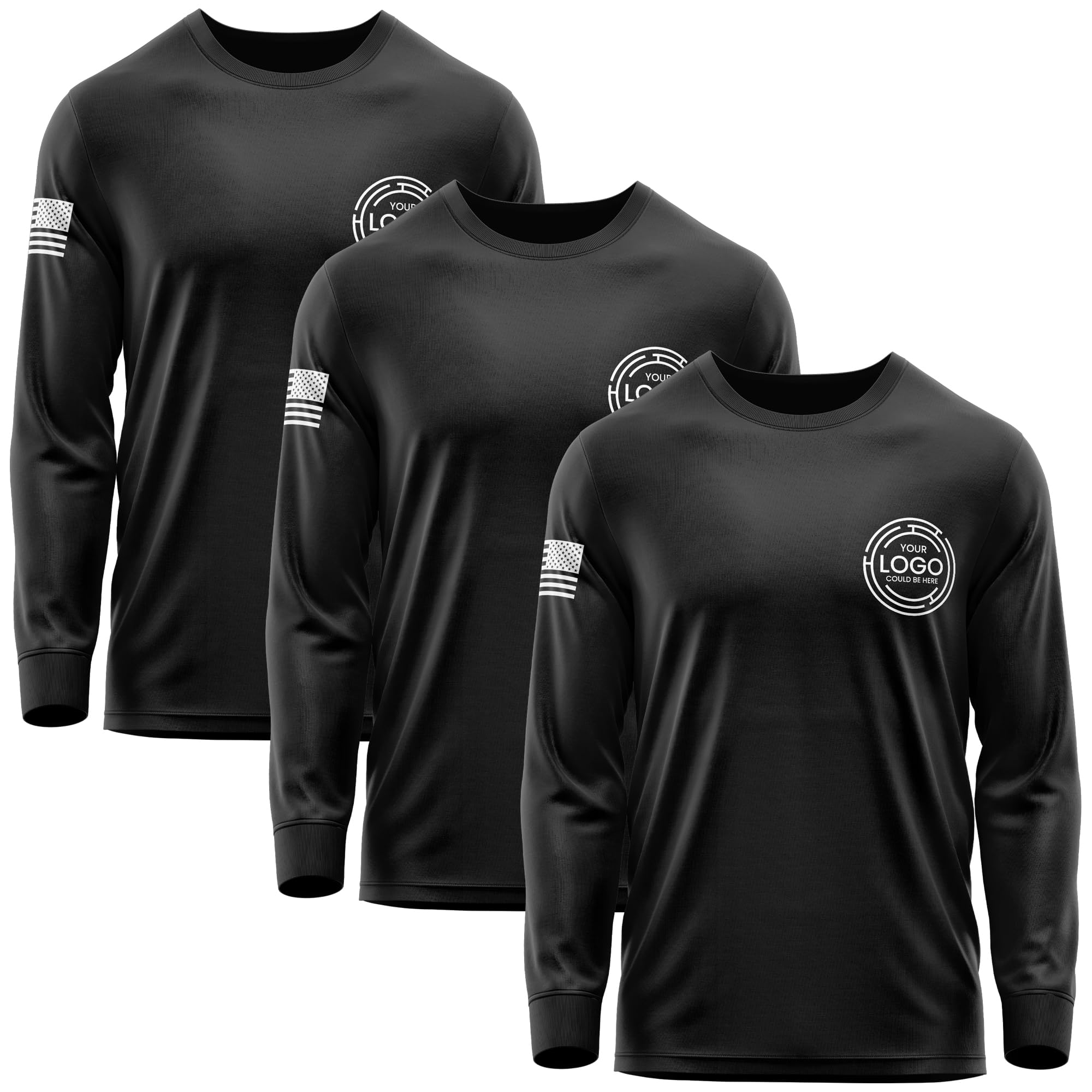 3 Pack Hi Vis Custom Shirts