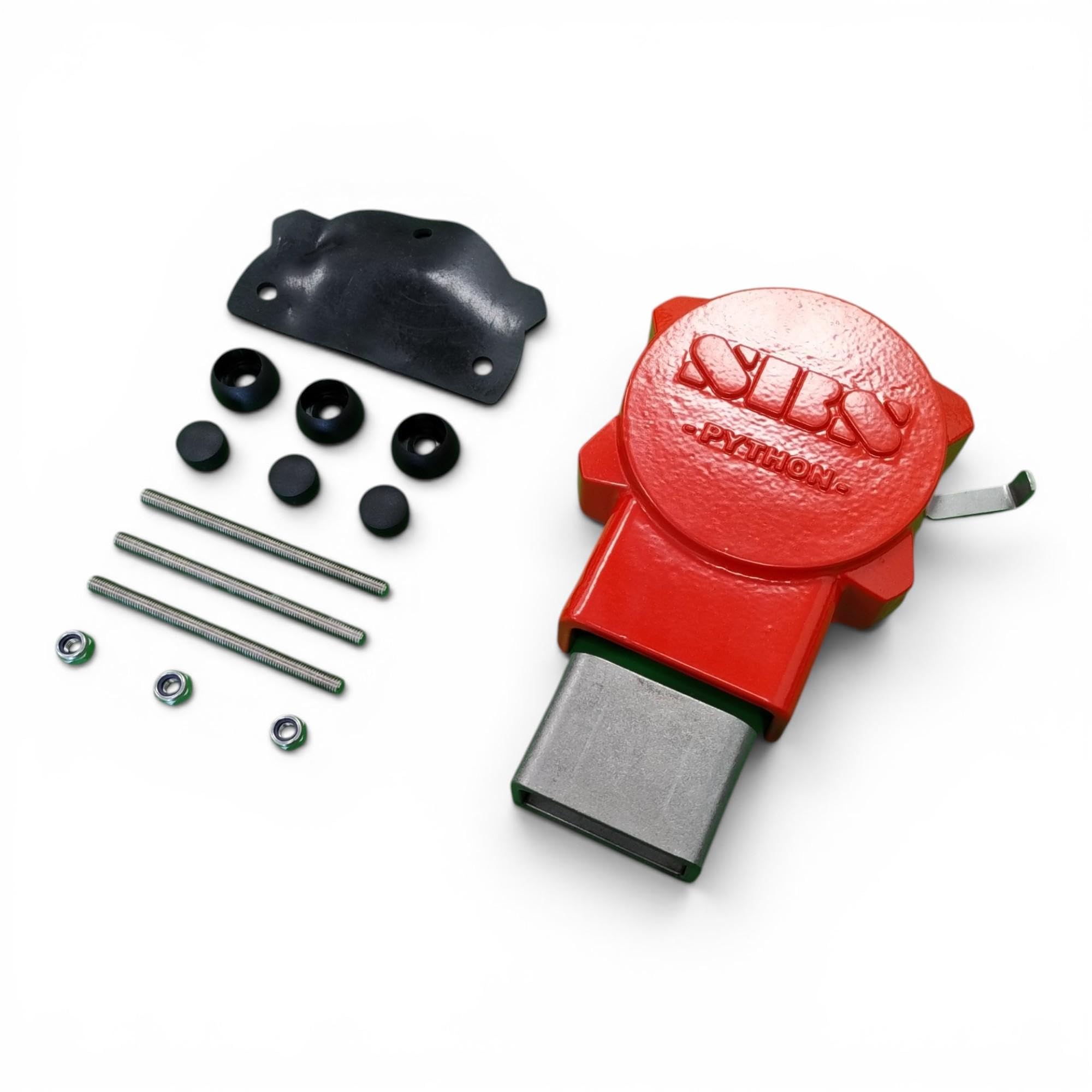PVS SBS PYTHON Trailer Lock, acero galvanizado, TAPA TSR 2, semirremolques