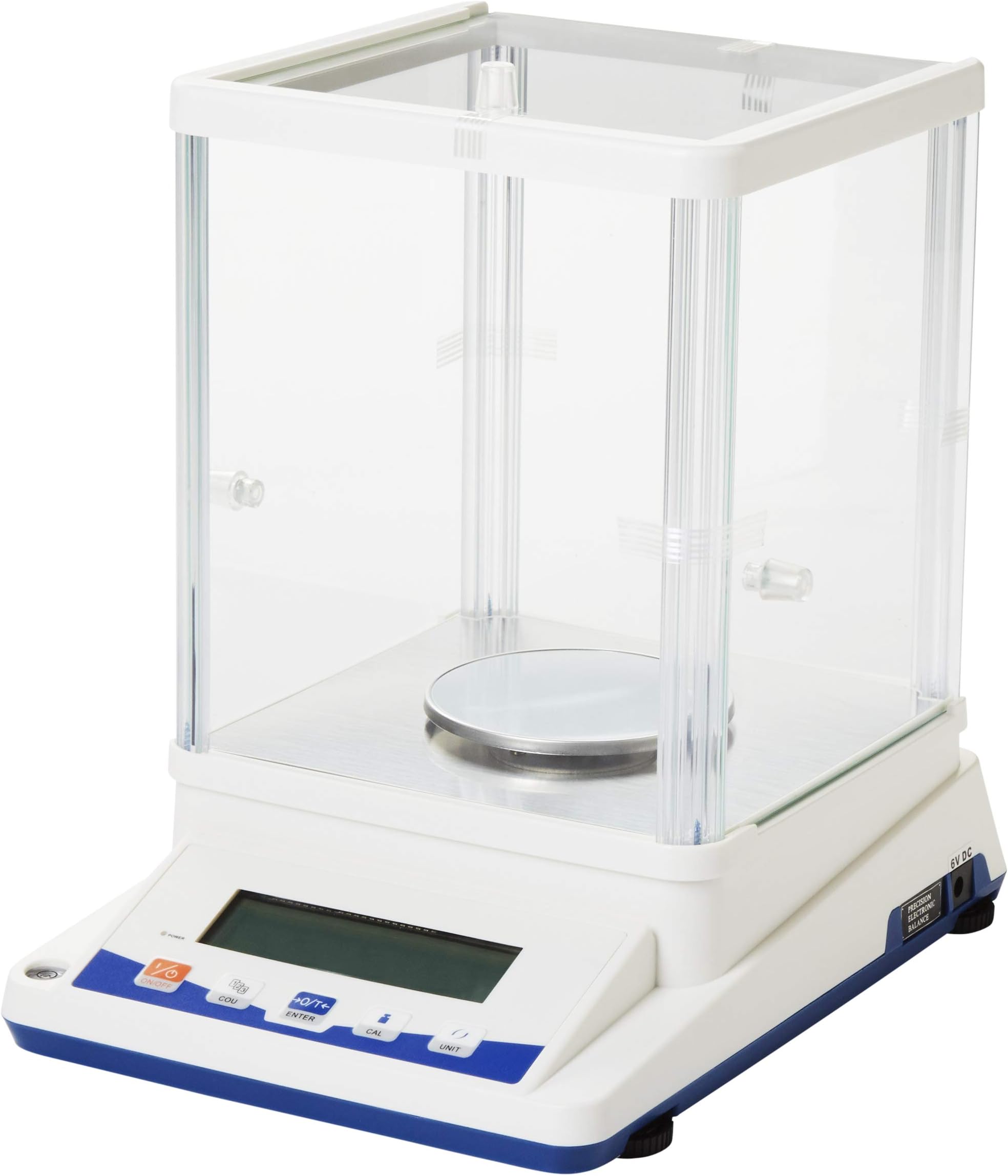 1mg Digital Analytical Balance Electronic Scale Precision Lab Balance with Glass Chamber, 100X0.001g