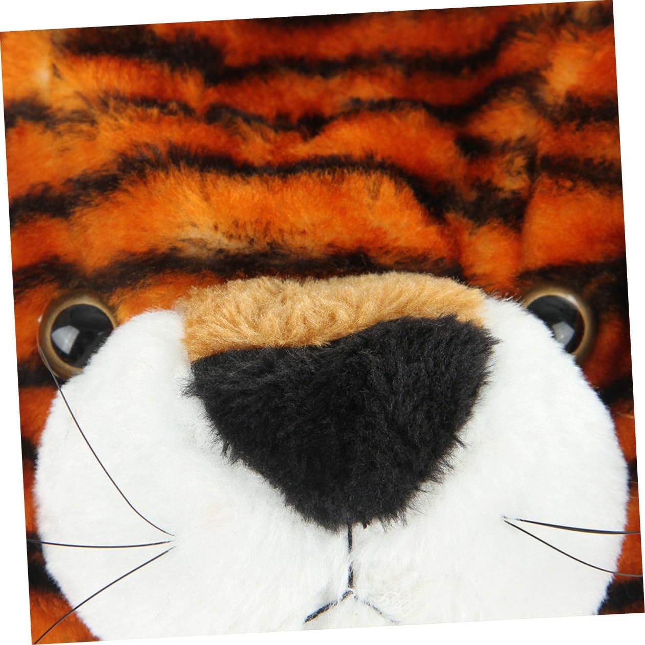 Boys and Girls Tiger Animal Shape Winter Hat with Ear Protector Multi