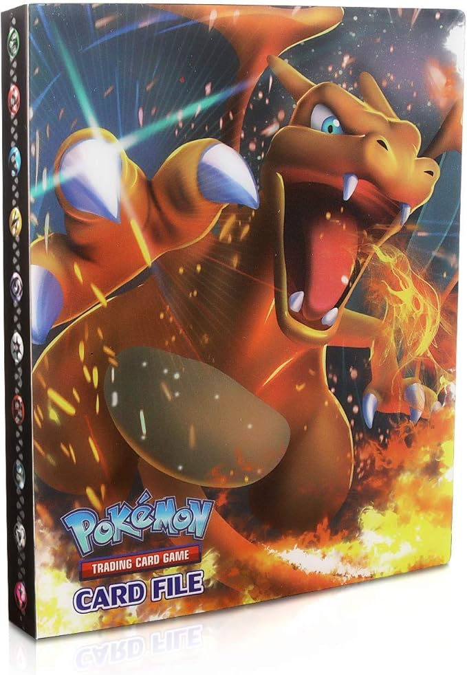 Raccoglitore Pok&eacute;mon Charizard 4 Anelli - Prodotto Ufficiale CYP Brands Per Scuola E Collezionismo