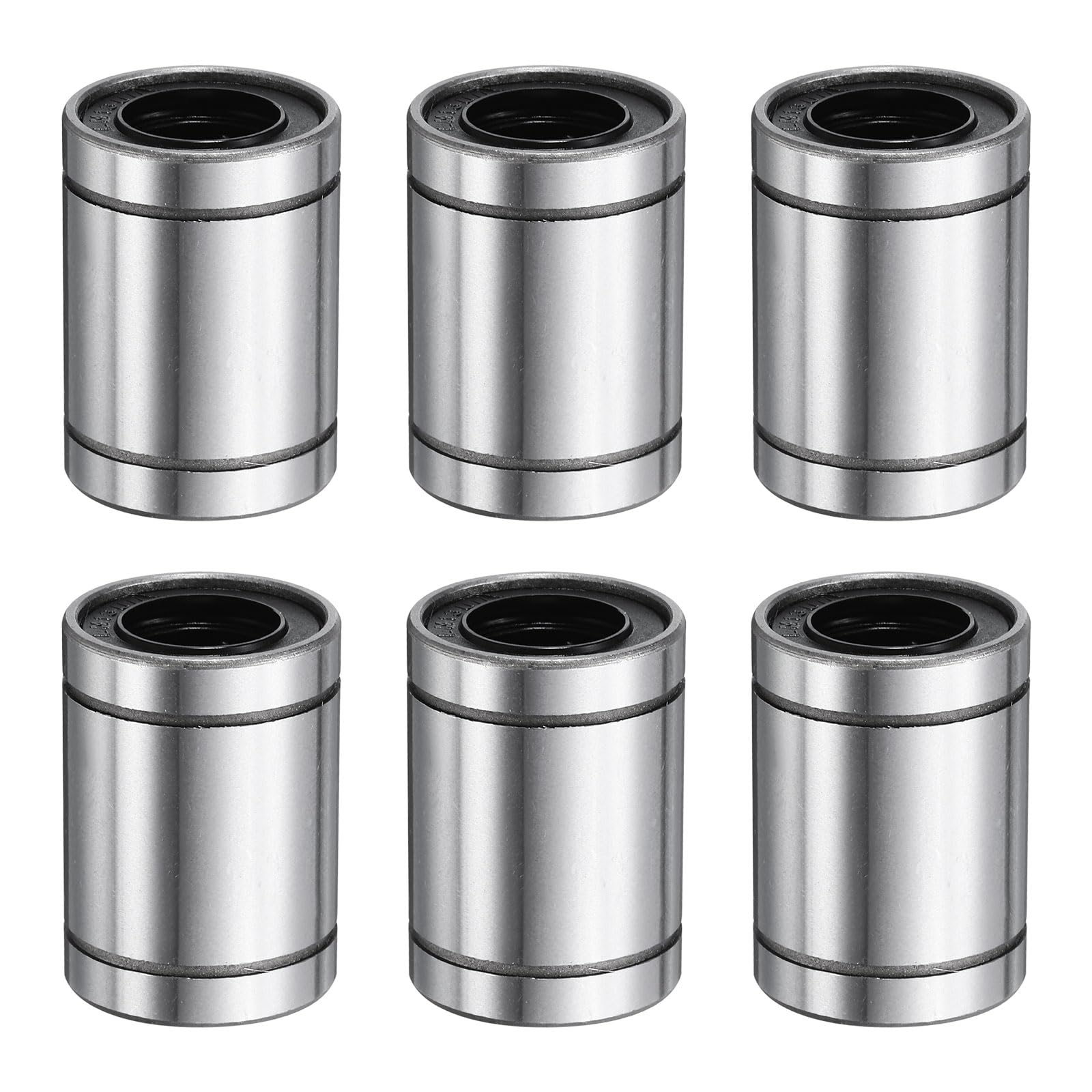 uxcell 6Pcs LM3UU Linear Bearing 3mm Bore 7mm OD 10mm Length Linear Ball Bearings Double Side Rubber Sealed Bearing Steel for CNC Machine 3D Printer Food Packaging Machine — Amazon image 12