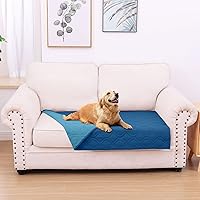 Vista 183 de hyha - Manta impermeable para cama de perro, mantas suaves para mascotas, funda impermeable para sofá para perros, fundas reversibles lavables