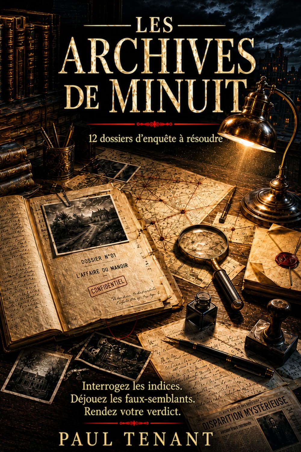 Les Archives de Minuit: 12 dossiers d’enquête à résoudre
