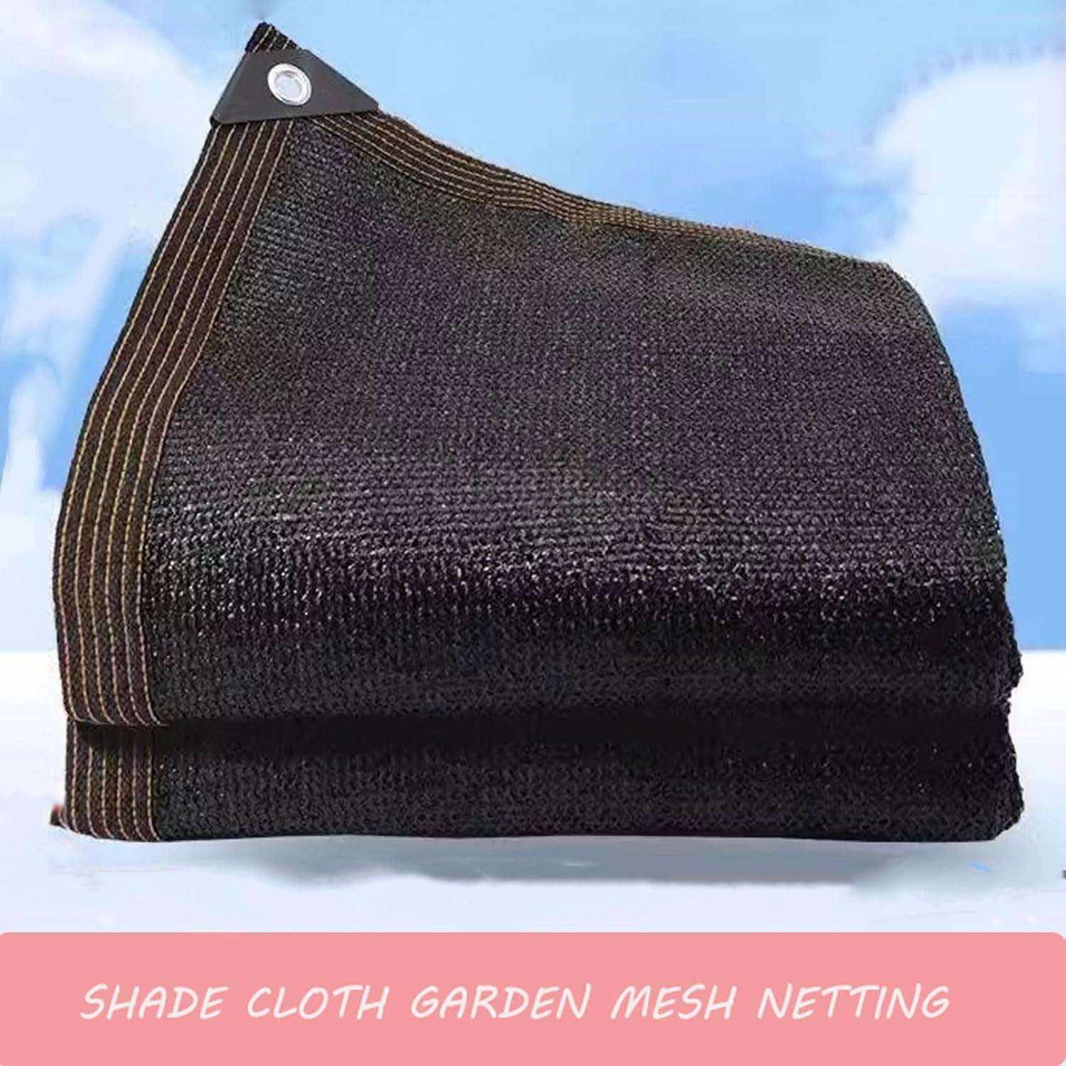 Shade Cloth 3x4m, Garden Mesh Netting, with Grommets Outdoor Sun Cover for Pergola Patio Plants Greenhouse Chicken Coop, Shade Cloth, Sunblock Net Patio, Shade Sails Lawn