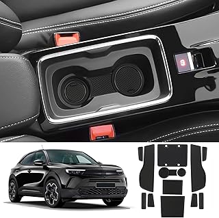 Sponsored You’re seeing this ad based on the product’s relevance to your search query.Learn more about this advertisement Coleya Non-Slip Mats Compatible with Opel Mokka B Mokka-E 2021-2024, Centre Console Rubber Mats Door Seam Mats Drink Holder Mat, Opel Mokka Accessories Rubber Non-Slip Mats (Black)