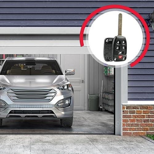 Miniatura 3 de Carcasa para llavero Honda Odyssey 2011-2013 sin llave y almohadilla de botón (N5F-A04TAA), juego de 2