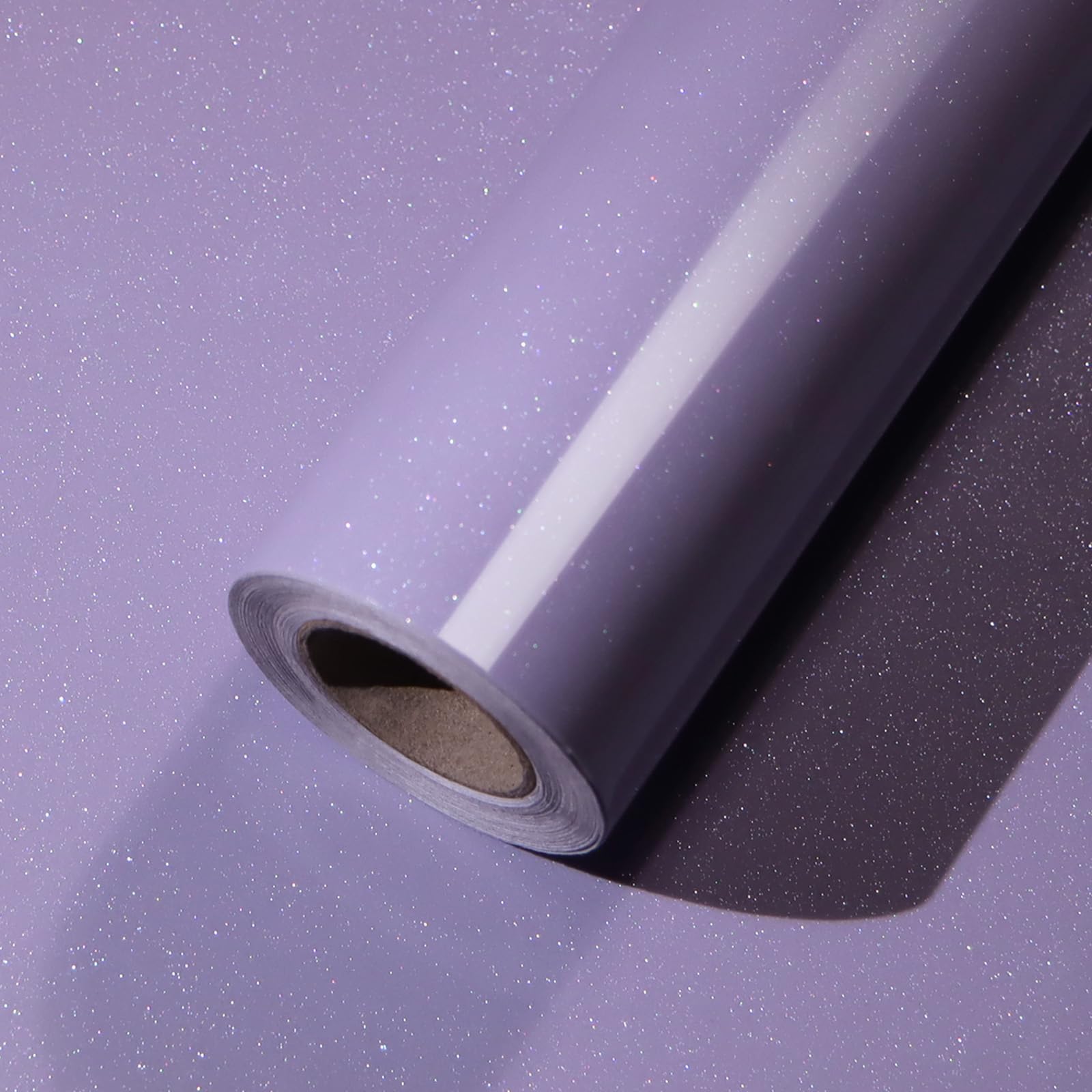 Papier peint autocollant violet wishFIRE brillant imperméable table 60cm