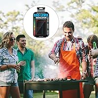 Vista 10 de Indicador magnético de nivel de gas de propano reutilizable, indicador de nivel de combustible de propano para el hogar, herramienta de cocina