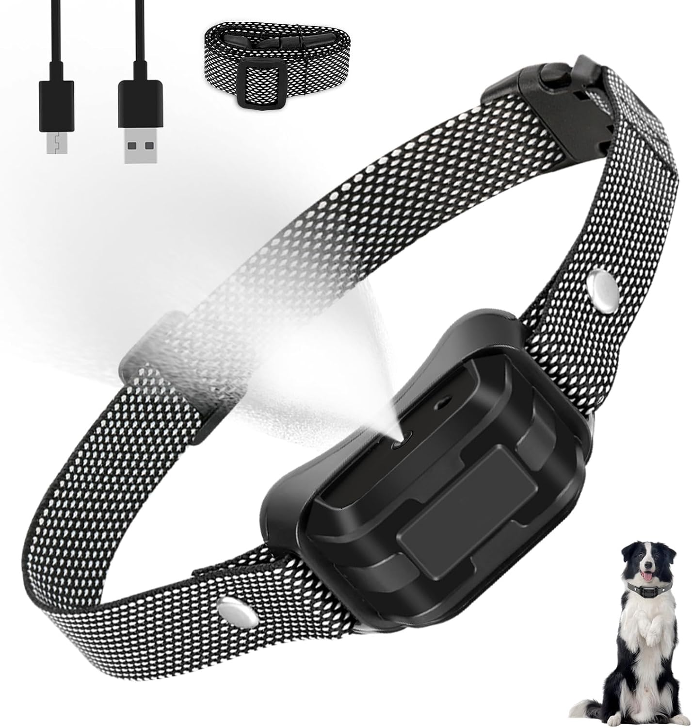 Citronella Bark Collar, Automatic Stop Dog Bark Collar, Spray Bark Collar, Safe, No Electric Shock, with 3 Adjustable Sensitivities & 3…
