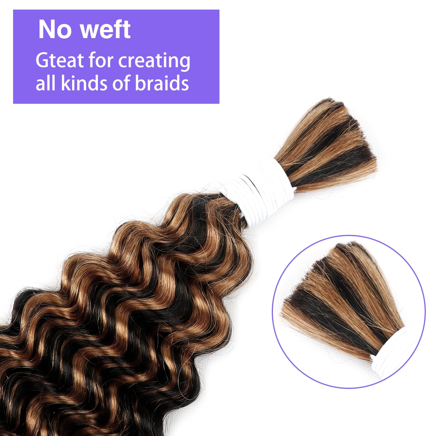 Amazon.com : Human Braiding Hair 100g/pack One Bundle 20 
