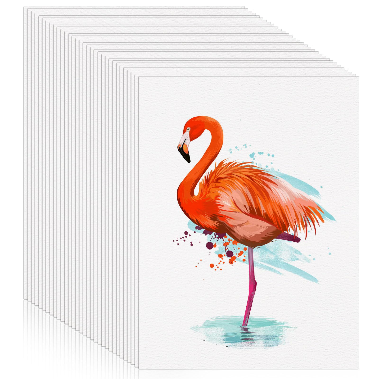 120 Sheets Watercolor Paper 9 x 12 in, 140 Lb/300 GSM, Cold Press
