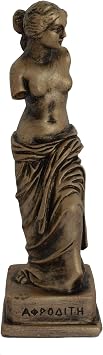Aphrodite - Venus de Milo Small Sculpture - Goddess of Love Eros - Louvre Museum