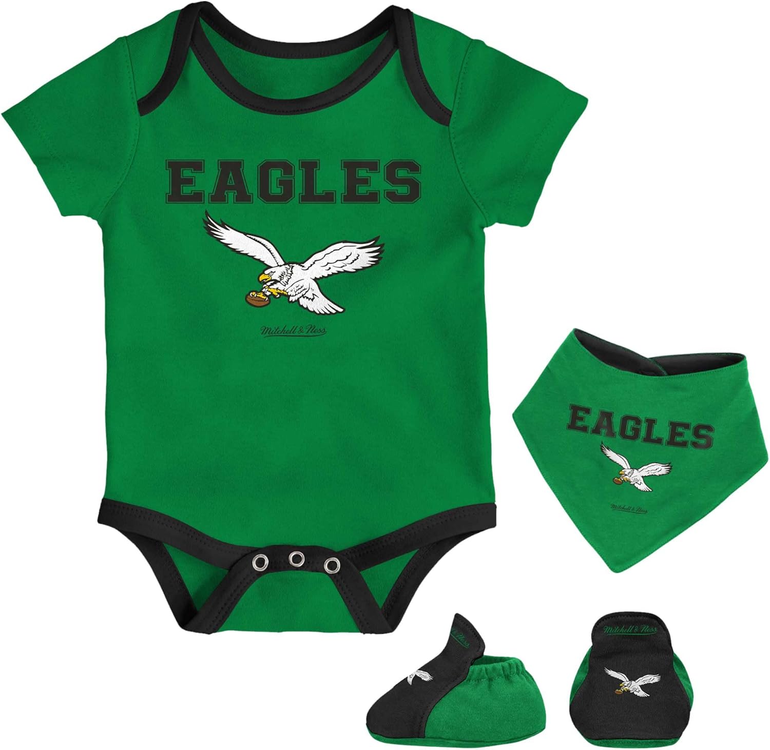 Mitchell & Ness Newborn & Infant Kelly Green/Black