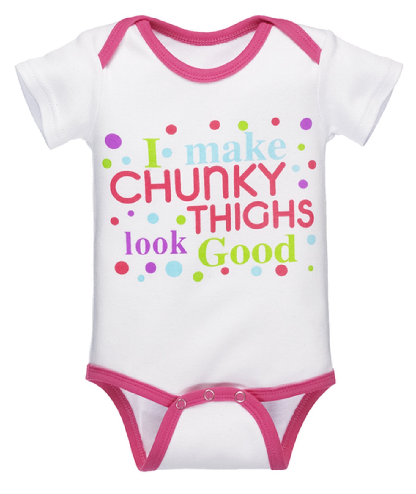 Diaper Shirt/Onesie "I make Chunky Thighs look Good"