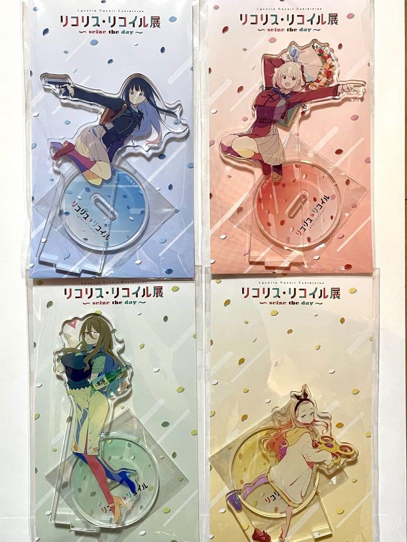 Amazon.co.jp: 千束、たきな、ミズキ、クルミ アクリルスタンド