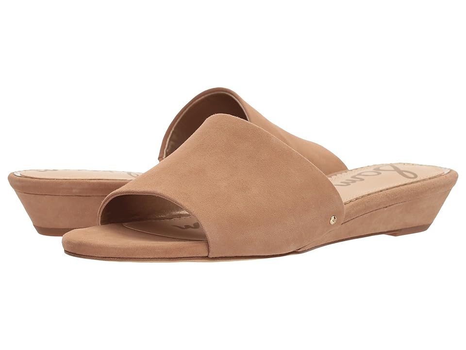 

Sam Edelman Liliana (Golden Caramel Kid Suede Leather) Women's Slide Shoes