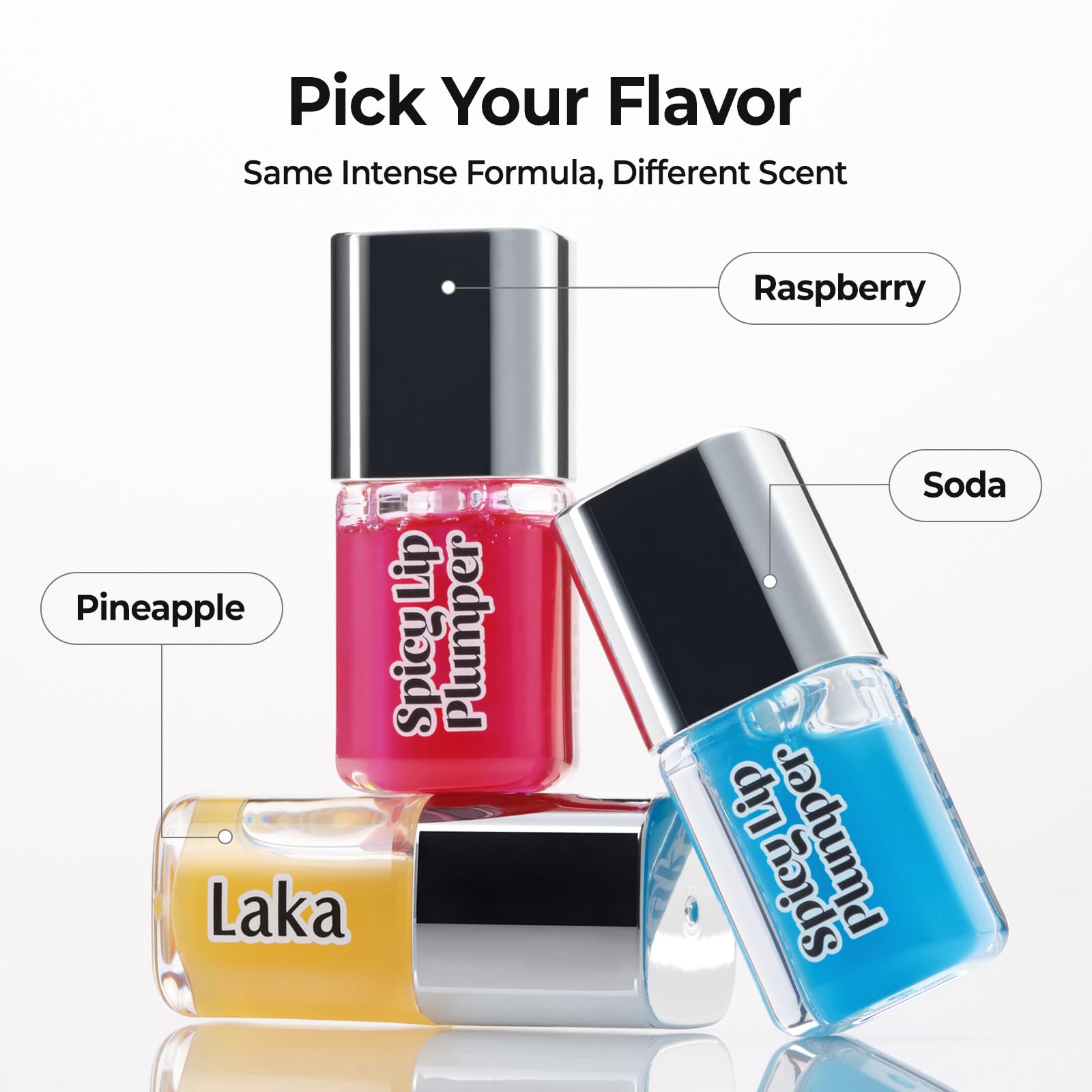 Laka Spicy Lip Plumper - Maximum Strength (#01 Pineapple) -9