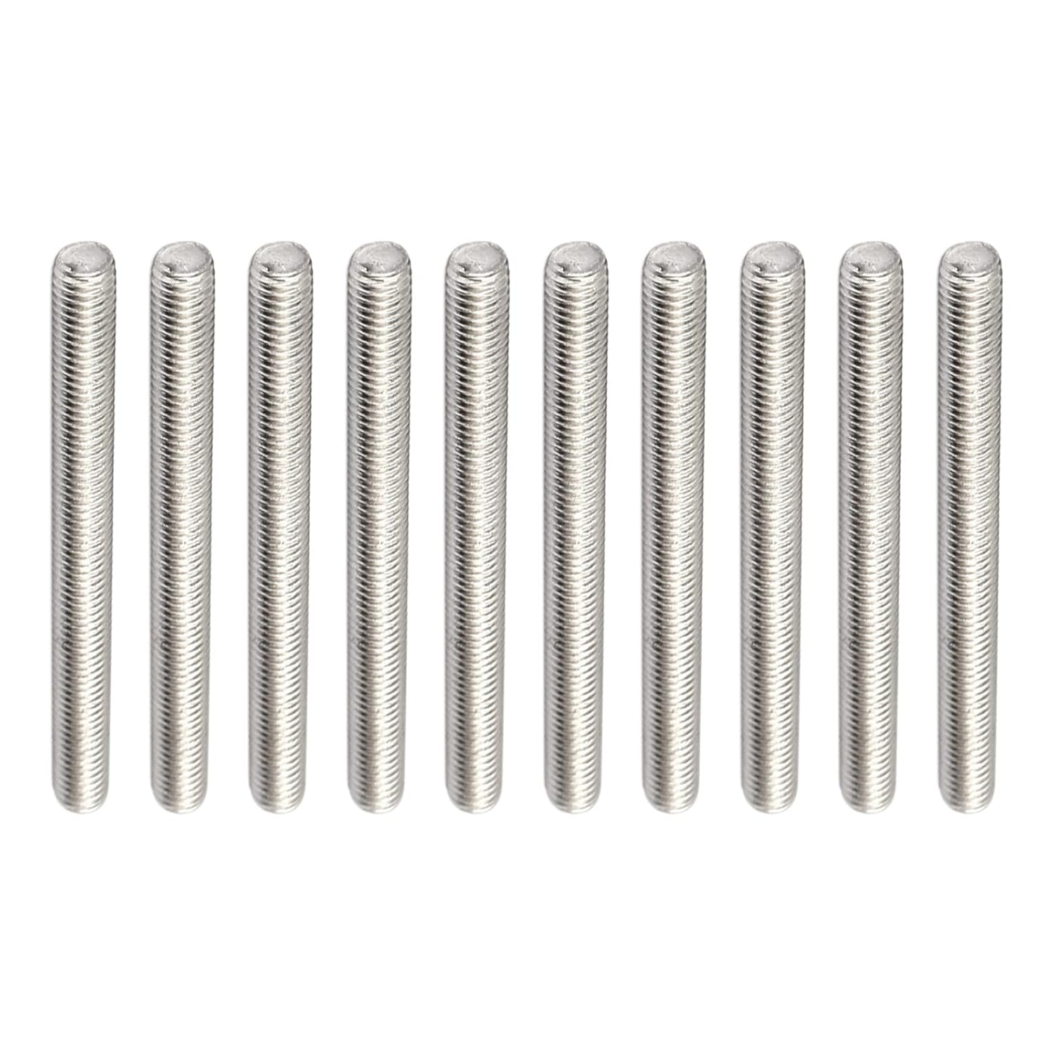 Rebower Fully Threaded Rod 304 Stainless Steel Rod Bar Studs, [for